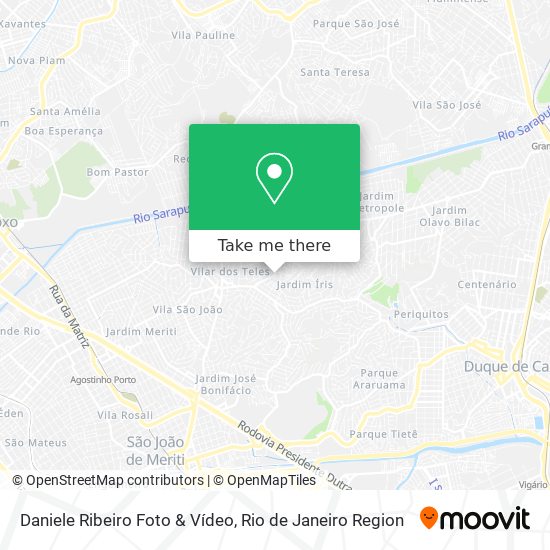 Daniele Ribeiro Foto & Vídeo map