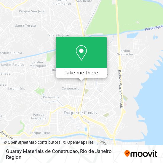 Guaray Materiais de Construcao map