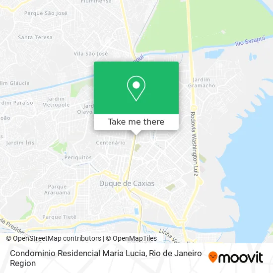Condominio Residencial Maria Lucia map