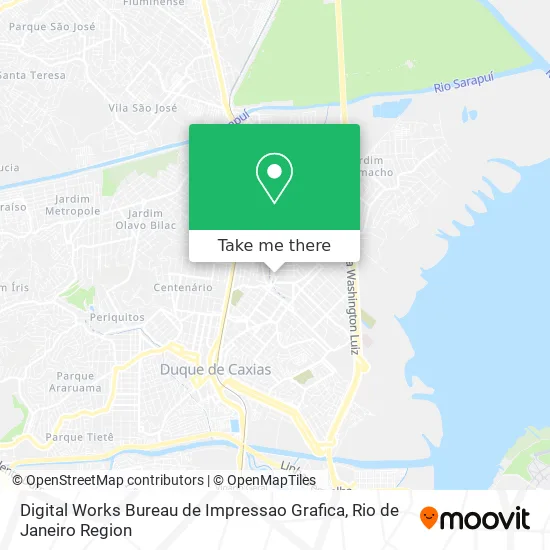 Digital Works Bureau de Impressao Grafica map