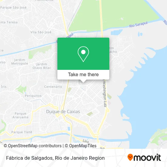 Fábrica de Salgados map