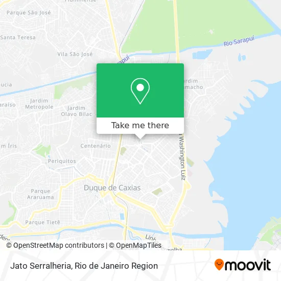Jato Serralheria map