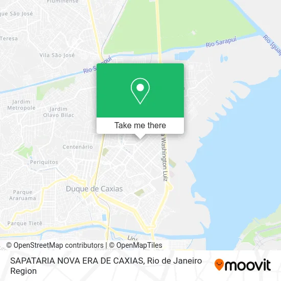 SAPATARIA NOVA ERA DE CAXIAS map