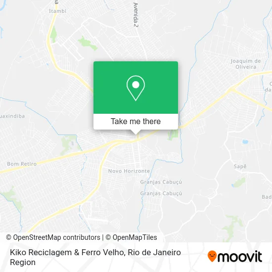 Kiko Reciclagem & Ferro Velho map