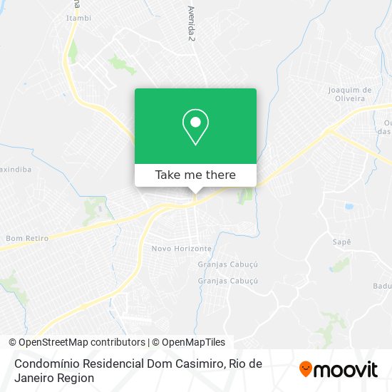 Condomínio Residencial Dom Casimiro map