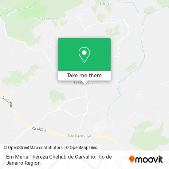 Em Maria Thereza Chehab de Carvalho map