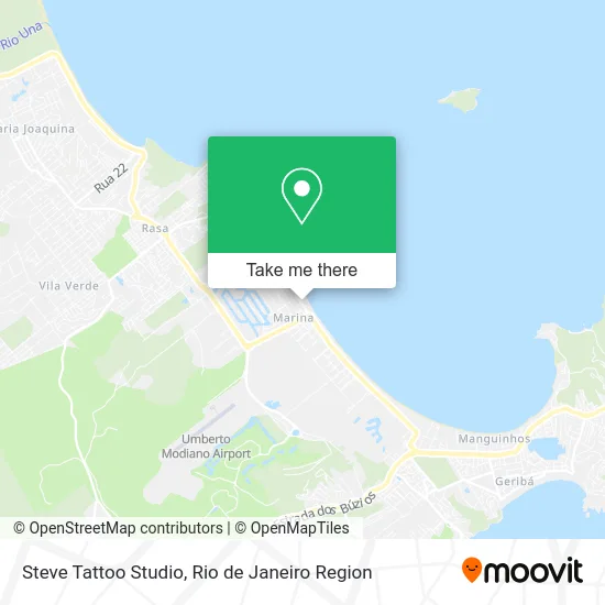 Steve Tattoo Studio map