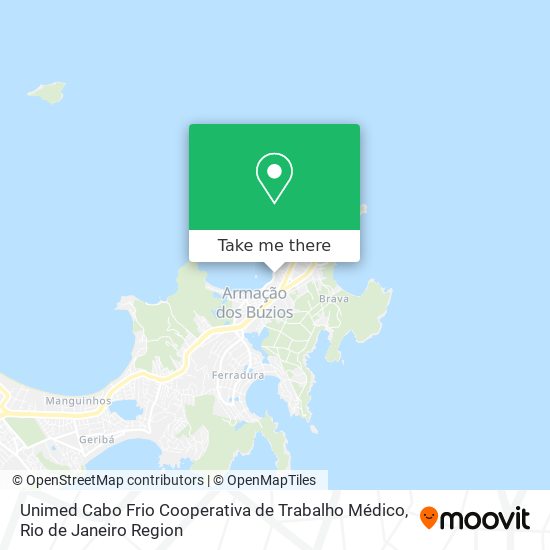 Unimed Cabo Frio Cooperativa de Trabalho Médico map