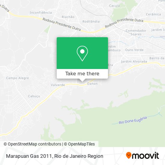 Marapuan Gas 2011 map