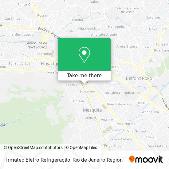Irmatec Eletro Refrigeração map