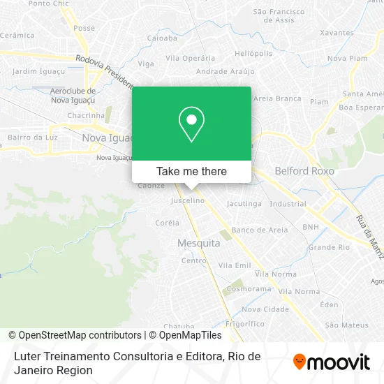 Luter Treinamento Consultoria e Editora map