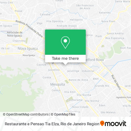 Restaurante e Pensao Tia Elza map