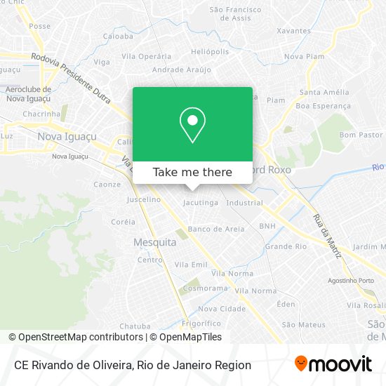 CE Rivando de Oliveira map