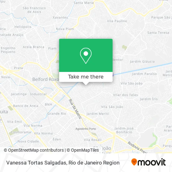 Vanessa Tortas Salgadas map