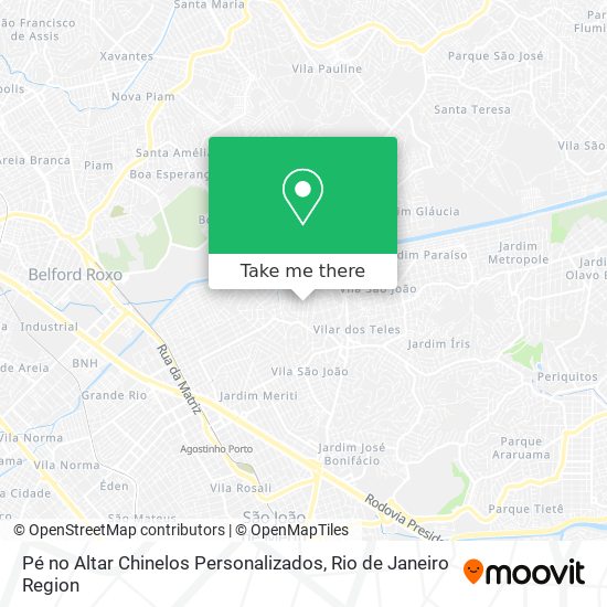 Pé no Altar Chinelos Personalizados map