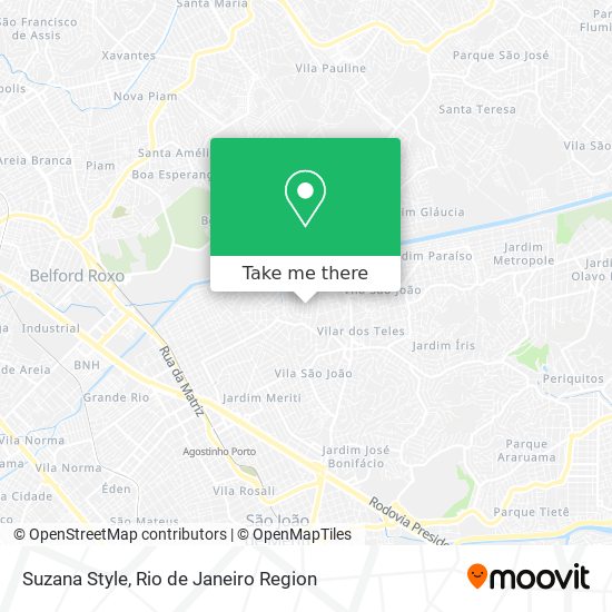 Suzana Style map