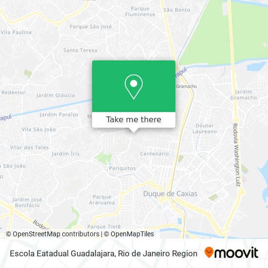 Escola Eatadual Guadalajara map