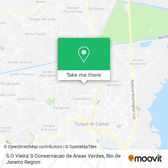 S.O Vieira' S Conservacao de Areas Verdes map