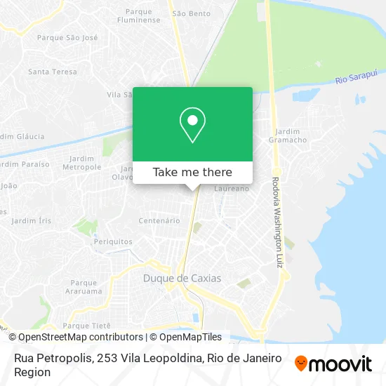 Rua Petropolis, 253 Vila Leopoldina map