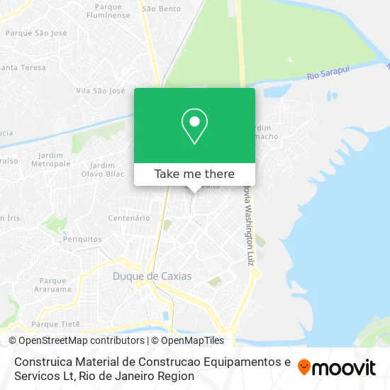 Construica Material de Construcao Equipamentos e Servicos Lt map