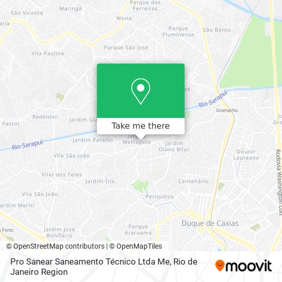 Pro Sanear Saneamento Técnico Ltda Me map