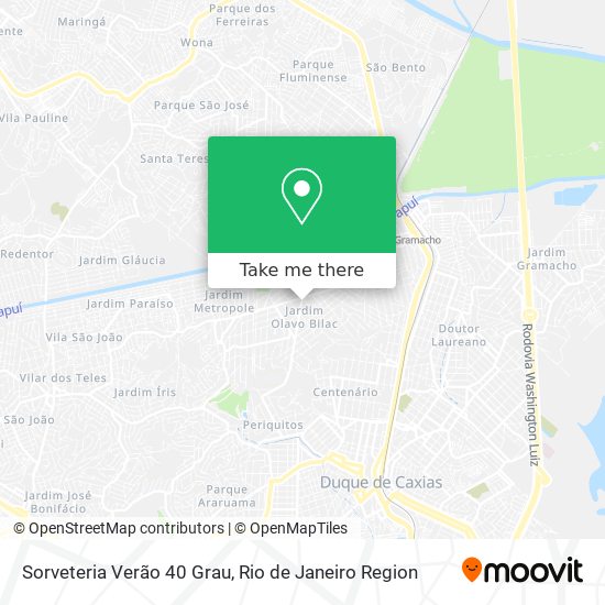 Sorveteria Verão 40 Grau map