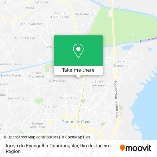 Igreja do Evangelho Quadrangular map