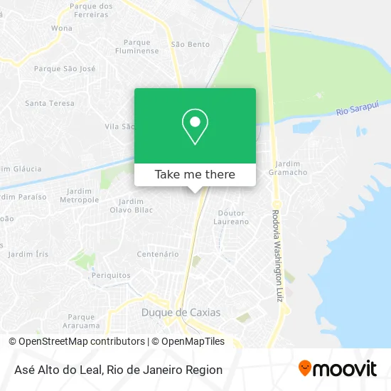 Asé Alto do Leal map