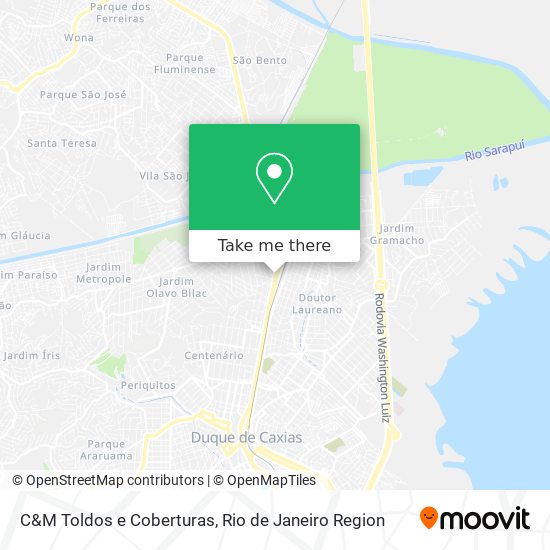 C&M Toldos e Coberturas map