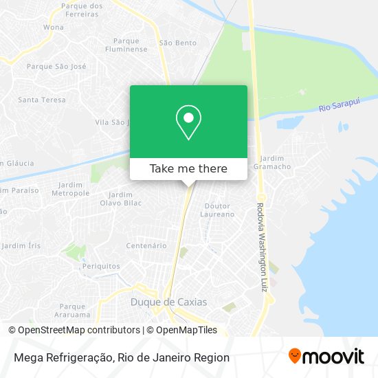 Mega Refrigeração map