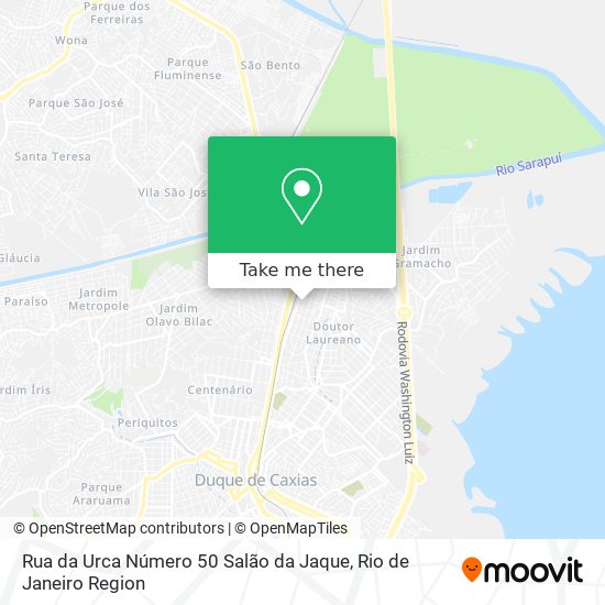Rua da Urca Número 50 Salão da Jaque map