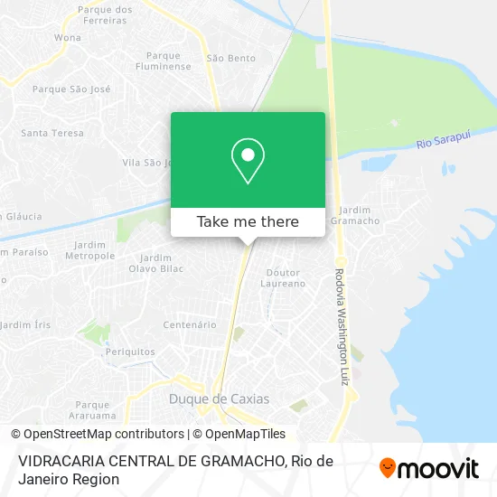 VIDRACARIA CENTRAL DE GRAMACHO map