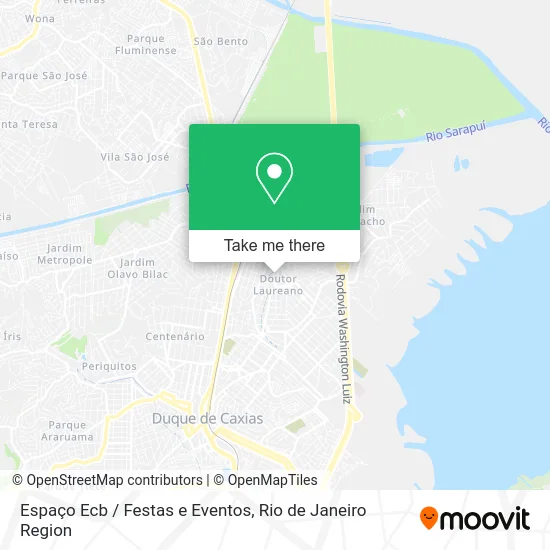 Espaço Ecb / Festas e Eventos map