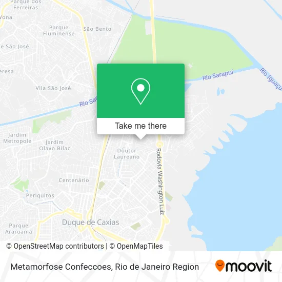 Metamorfose Confeccoes map