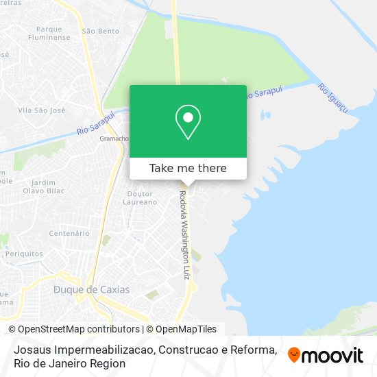 Josaus Impermeabilizacao, Construcao e Reforma map