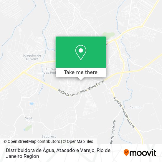 Distribuidora de Água, Atacado e Varejo map