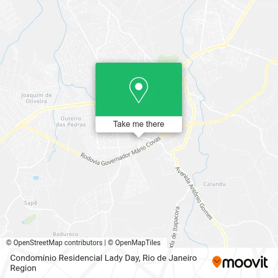 Condomínio Residencial Lady Day map