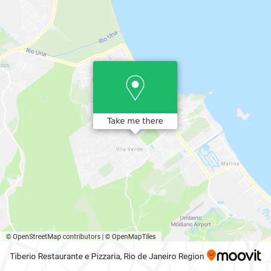 Tiberio Restaurante e Pizzaria map