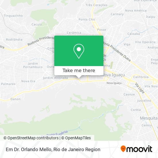 Em Dr. Orlando Mello map