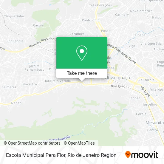 Escola Municipal Pera Flor map