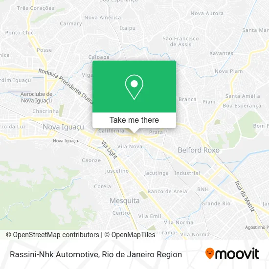 Rassini-Nhk Automotive map