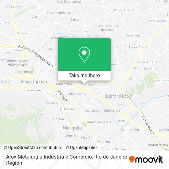 Alox Metalurgia Industria e Comercio map