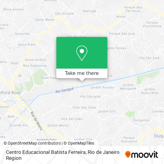 Centro Educacional Batista Ferreira map