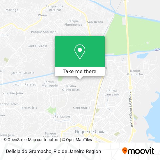 Delicia do Gramacho map