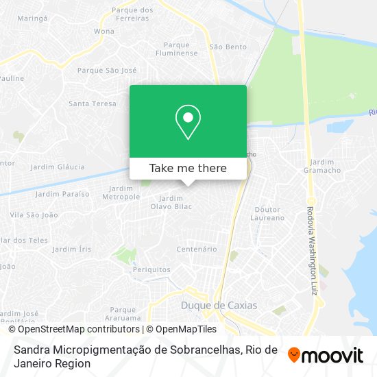 Mapa Sandra Micropigmentação de Sobrancelhas