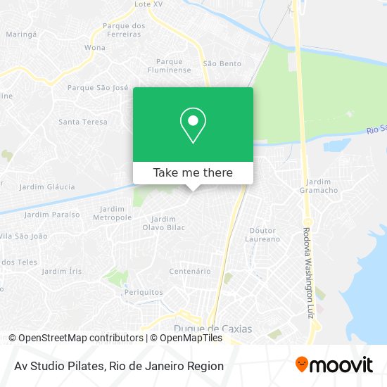 Av Studio Pilates map