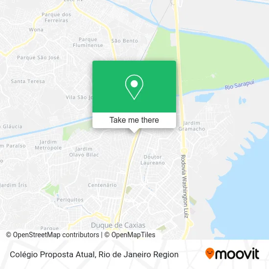 Colégio Proposta Atual map