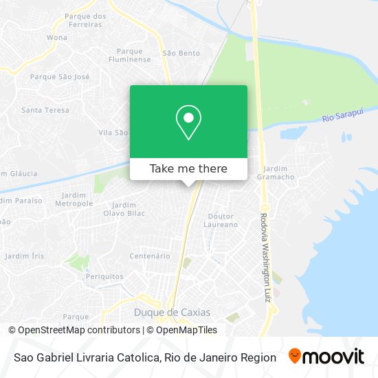 Sao Gabriel Livraria Catolica map