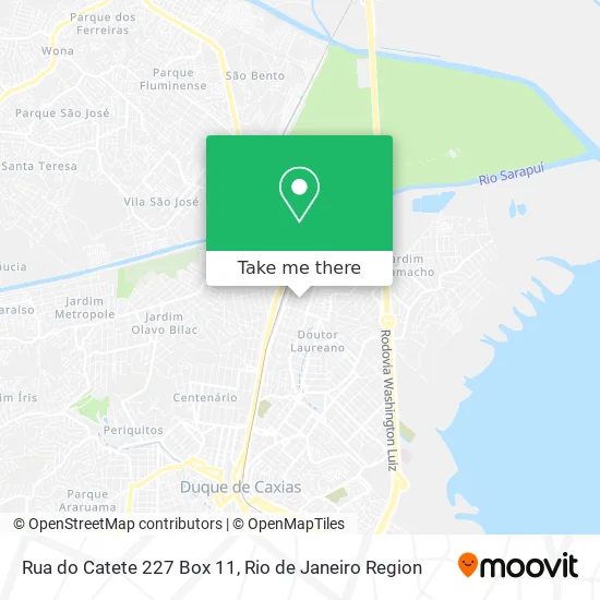 Rua do Catete 227 Box 11 map