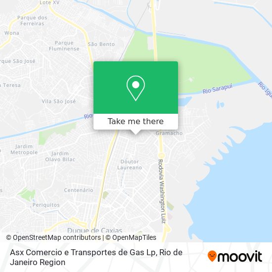 Asx Comercio e Transportes de Gas Lp map